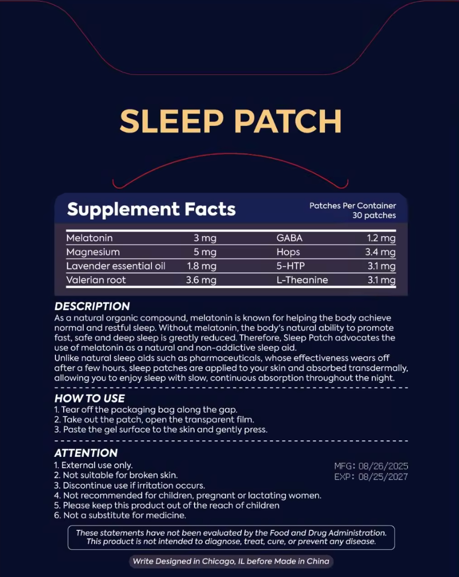 Patchly Sleep Support Patch